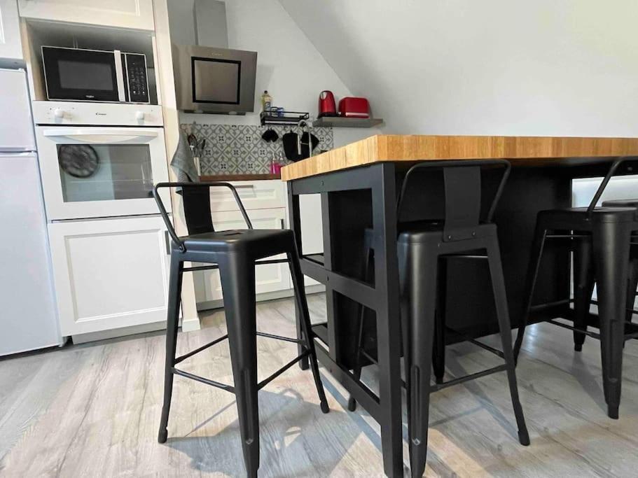 Ferienwohnung Le Bel Vue Sens Exterior foto