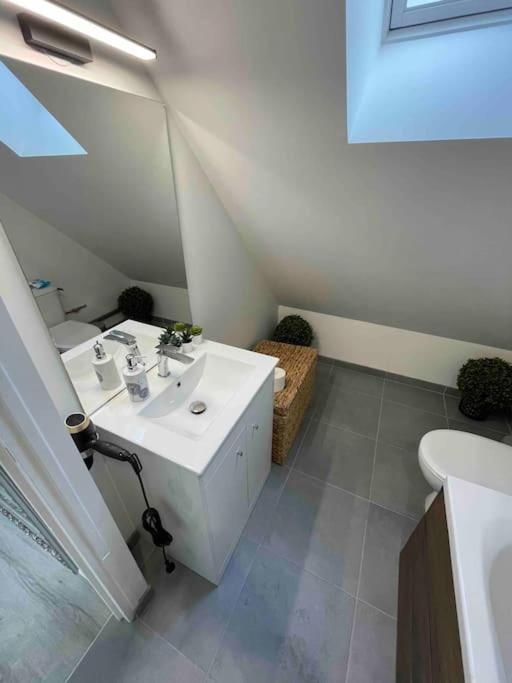 Ferienwohnung Le Bel Vue Sens Exterior foto