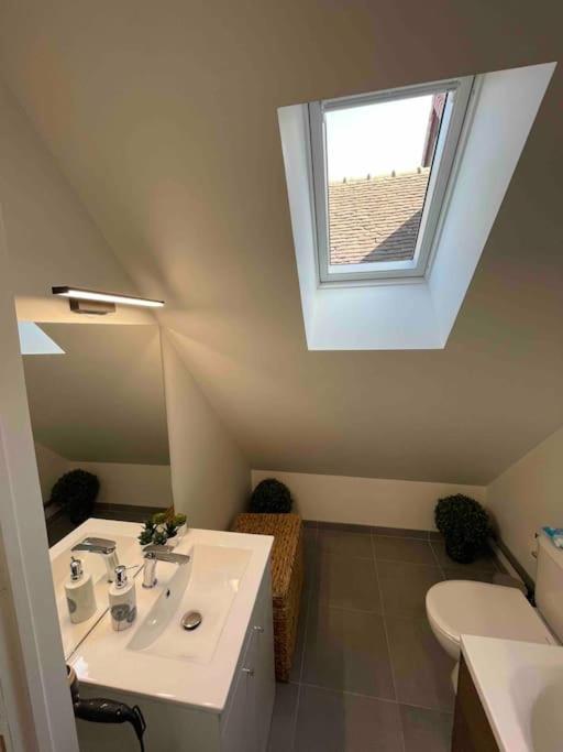 Ferienwohnung Le Bel Vue Sens Exterior foto