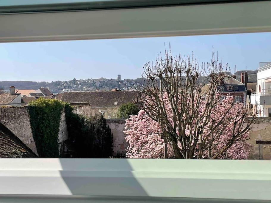 Ferienwohnung Le Bel Vue Sens Exterior foto